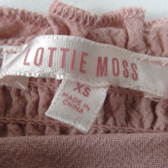 Lisa Says Gah Lottie Moss Blush Pink Strapless Mini Dress XS - Picture 6 of 8